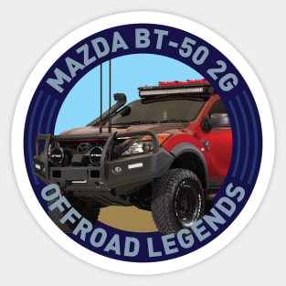 4x4 Offroad Legends: Mazda BT-50 2nd Generation Sticker